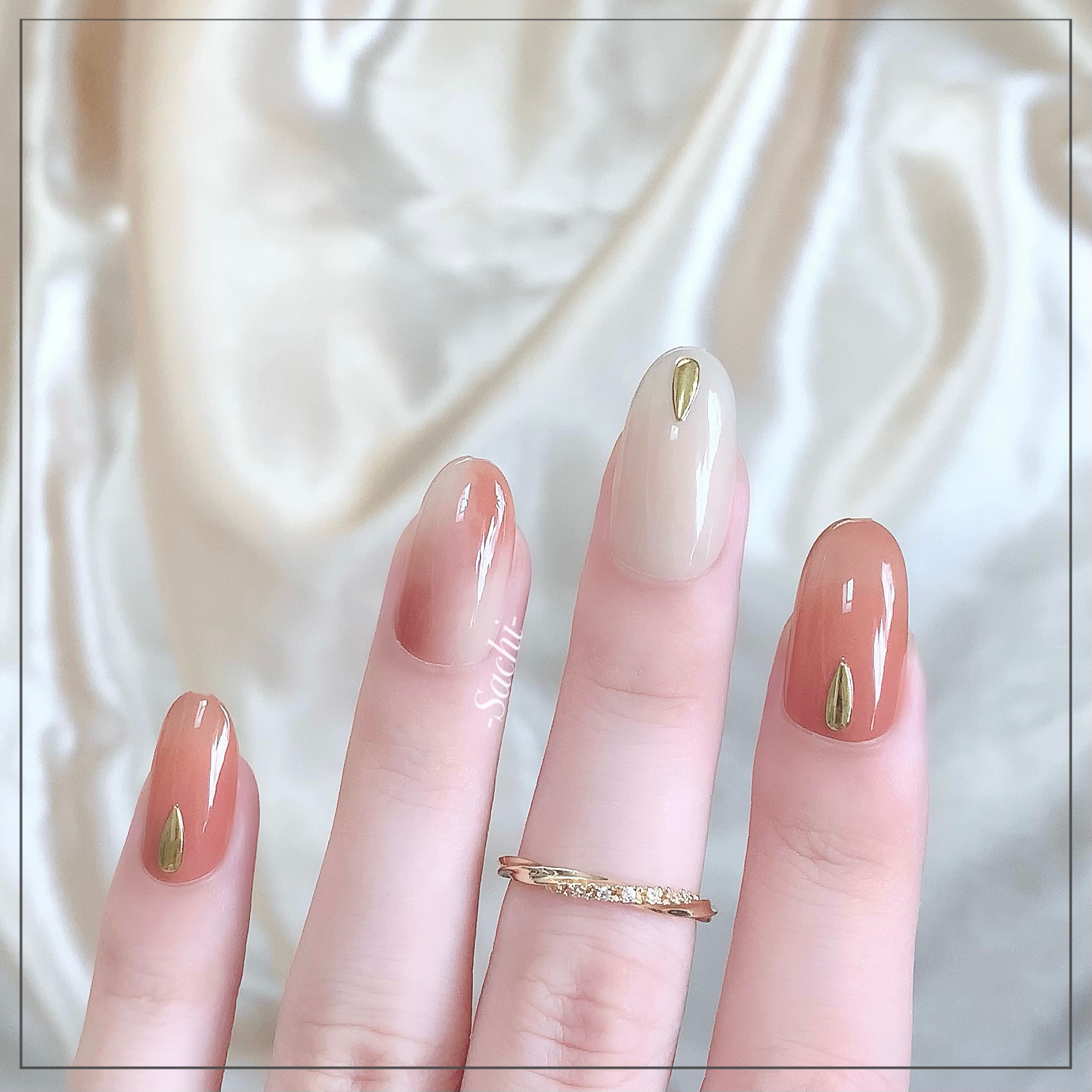 ネイルホリック Milky color BE325/ネイルホリック/マニキュアを使ったクチコミ（3枚目）