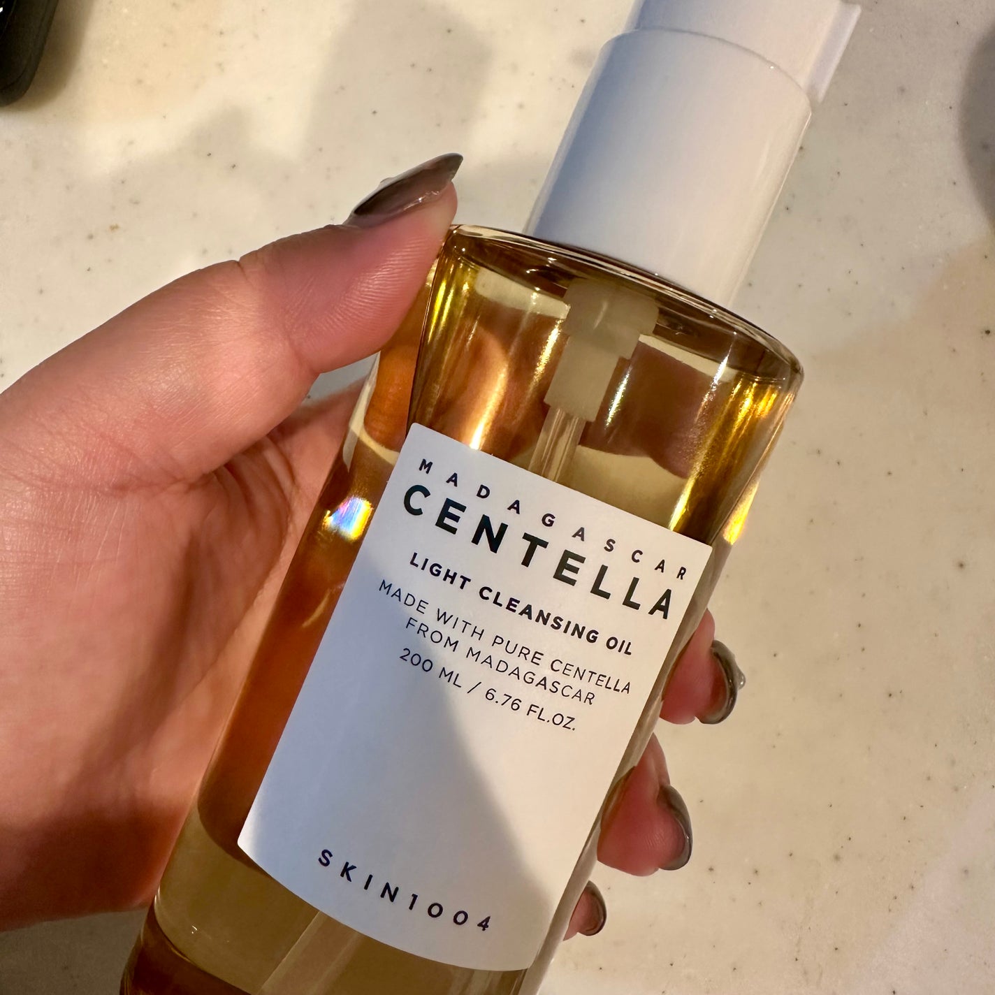 センテラ ライトクレンジングオイル/SKIN1004/オイルクレンジングを使ったクチコミ(1枚目)