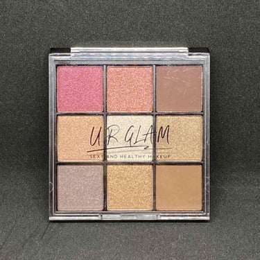 UR GLAM　BLOOMING EYE COLOR PALETTE/U R GLAM/パウダーアイシャドウを使ったクチコミ（2枚目）