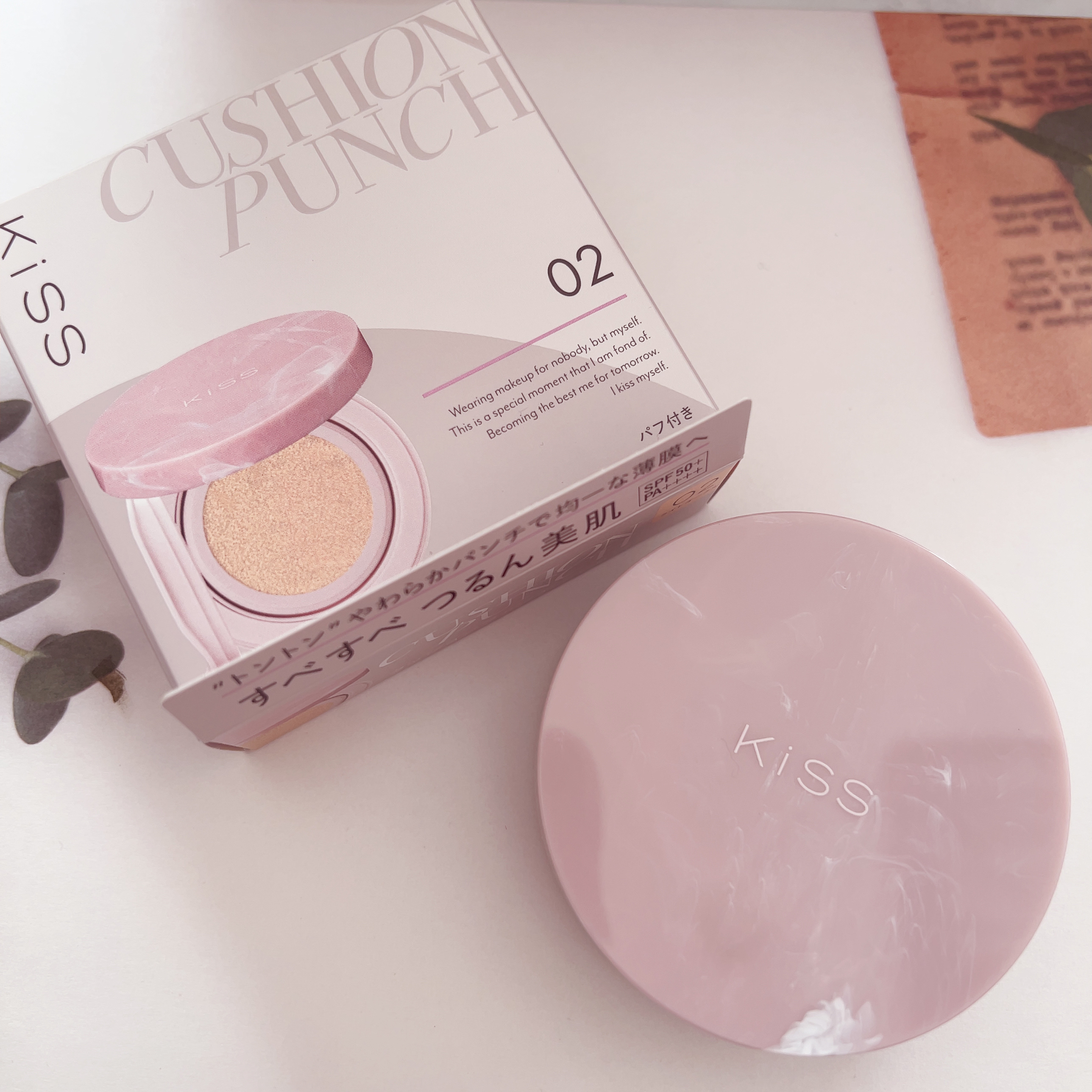 キス クッションパンチ/KiSS/クッションファンデーションを使ったクチコミ（1枚目）