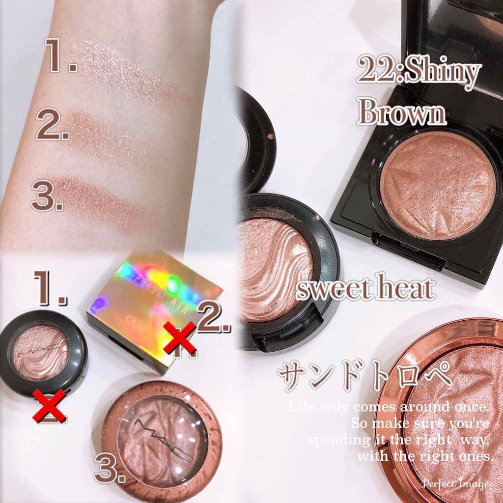 フォイルド シャドウ サンド トロペ/M・A・C/単色アイシャドウを使ったクチコミ（2枚目）