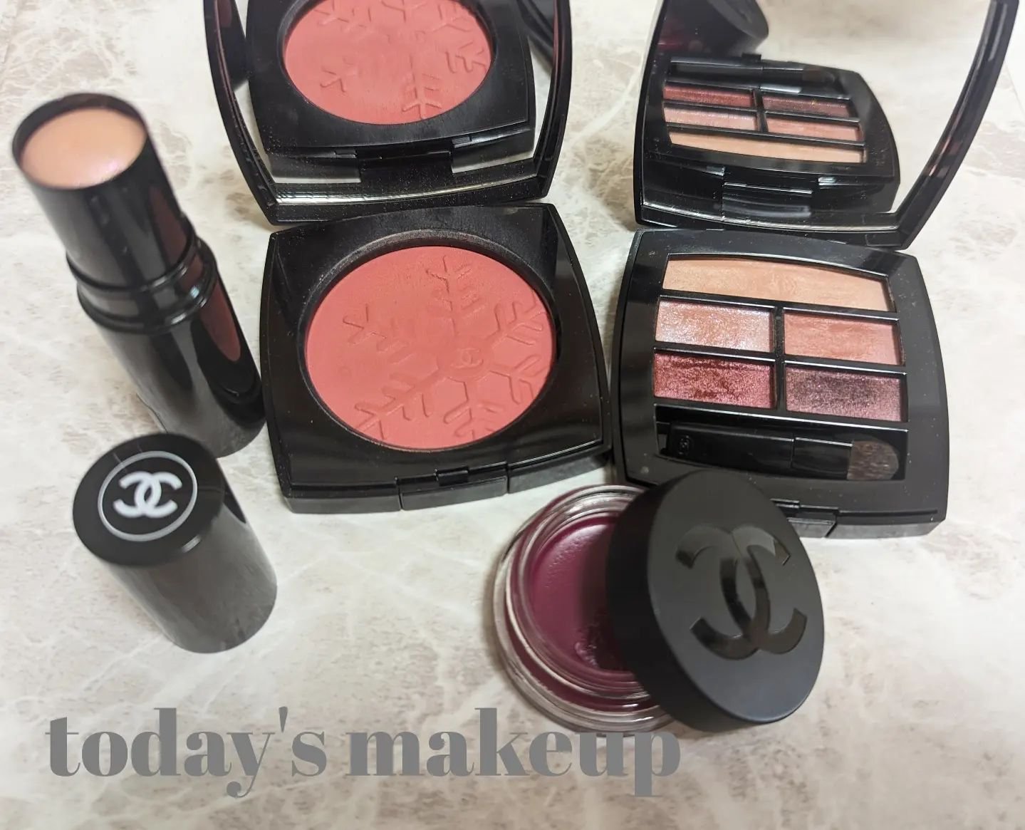 レ ベージュ ヘルシー グロウ ブラッシュ ローズ ポレール/CHANEL/パウダーチークを使ったクチコミ（1枚目）