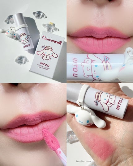 ゆんちゃん🍑 on LIPS 「INTOUとサンリオの限定コラボがついに実現🎀🍮🤍INTOU×..」(4枚目)