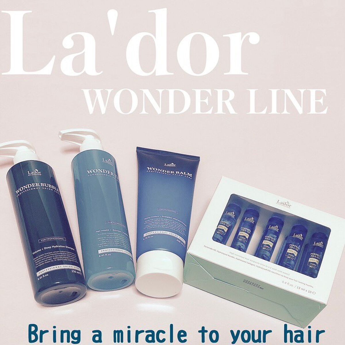 PERFECT HAIR FILL-UP/La'dor/洗い流すヘアトリートメントを使ったクチコミ(1枚目)