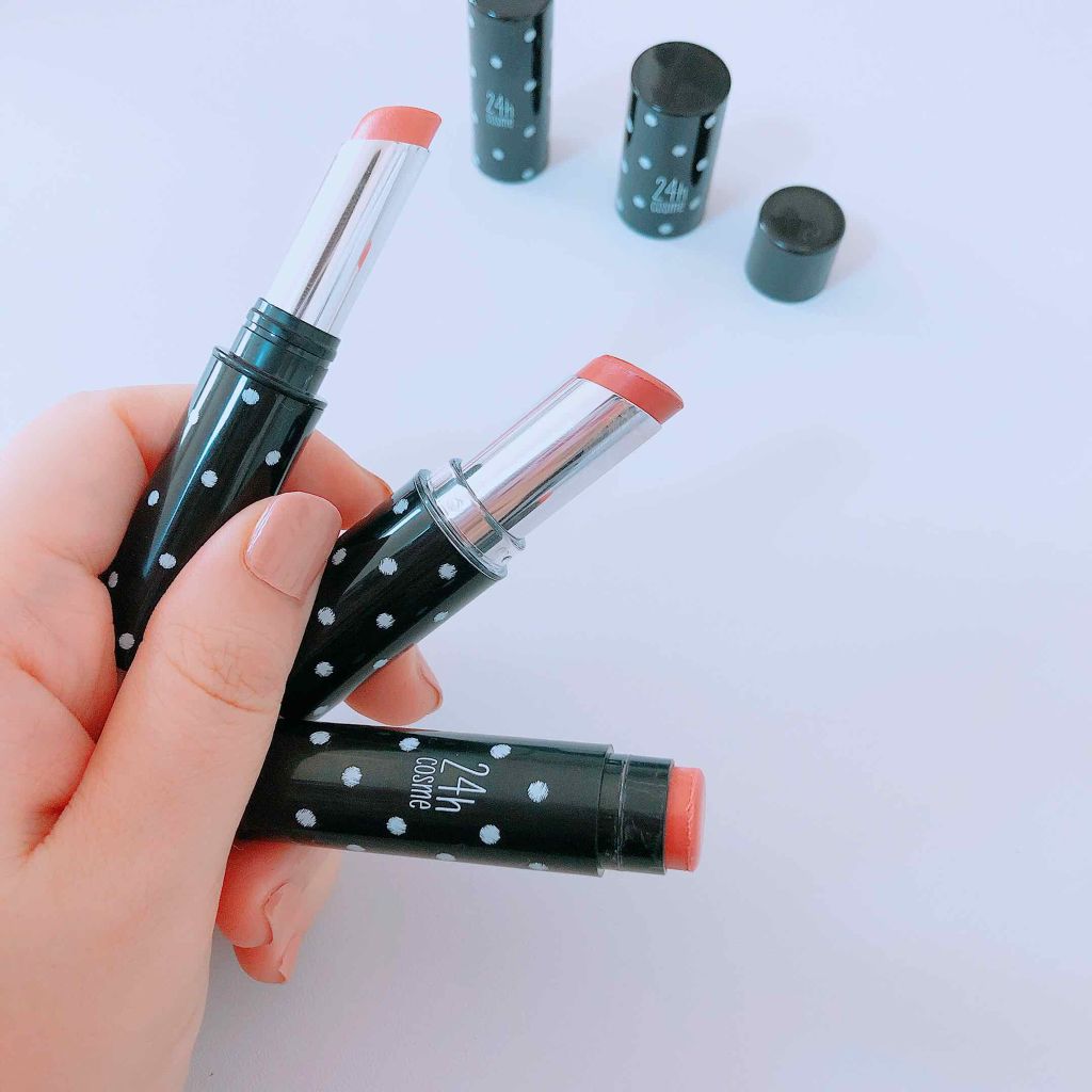 24 ミネラルスティックカラー/24h cosme/口紅を使ったクチコミ(2枚目)