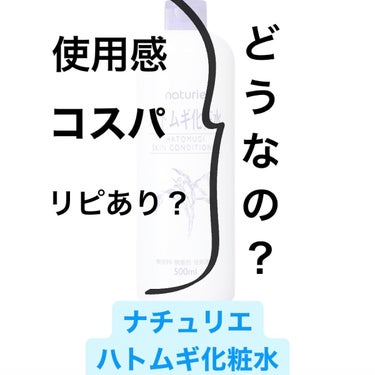 ハトムギ化粧水(ナチュリエ スキンコンディショナー R )/ナチュリエ/化粧水を使ったクチコミ（1枚目）