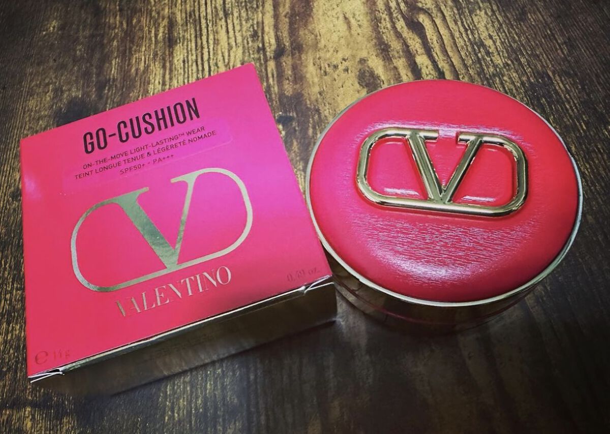 GO クッション/ヴァレンティノ ビューティ/クッションファンデーションを使ったクチコミ（1枚目）