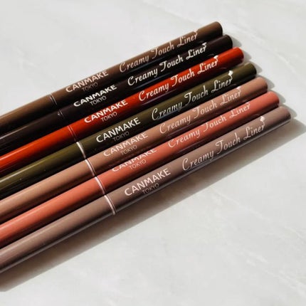 クリーミータッチライナー/キャンメイク/ジェルアイライナーを使ったクチコミ(1枚目)