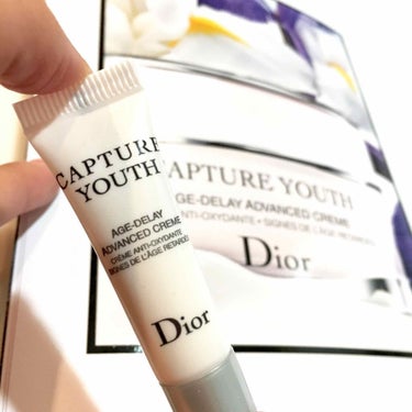 Dior カプチュール ユース クリームのクチコミ「仕上げは#カプチュールユースクリーム
驚いたのはその使用感。
クリームを嫌煙しがちな
プレエイ.....」（1枚目）