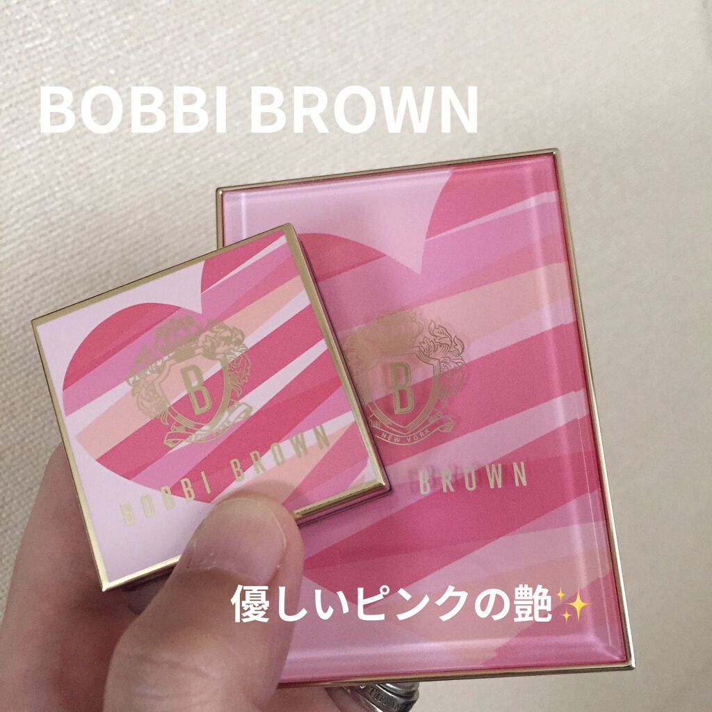 ハイライティング パウダー デュオ(LOVES RADIANCE COLLECTION) L02 ピンクグロウ/BOBBI BROWN/パウダーハイライトを使ったクチコミ（1枚目）