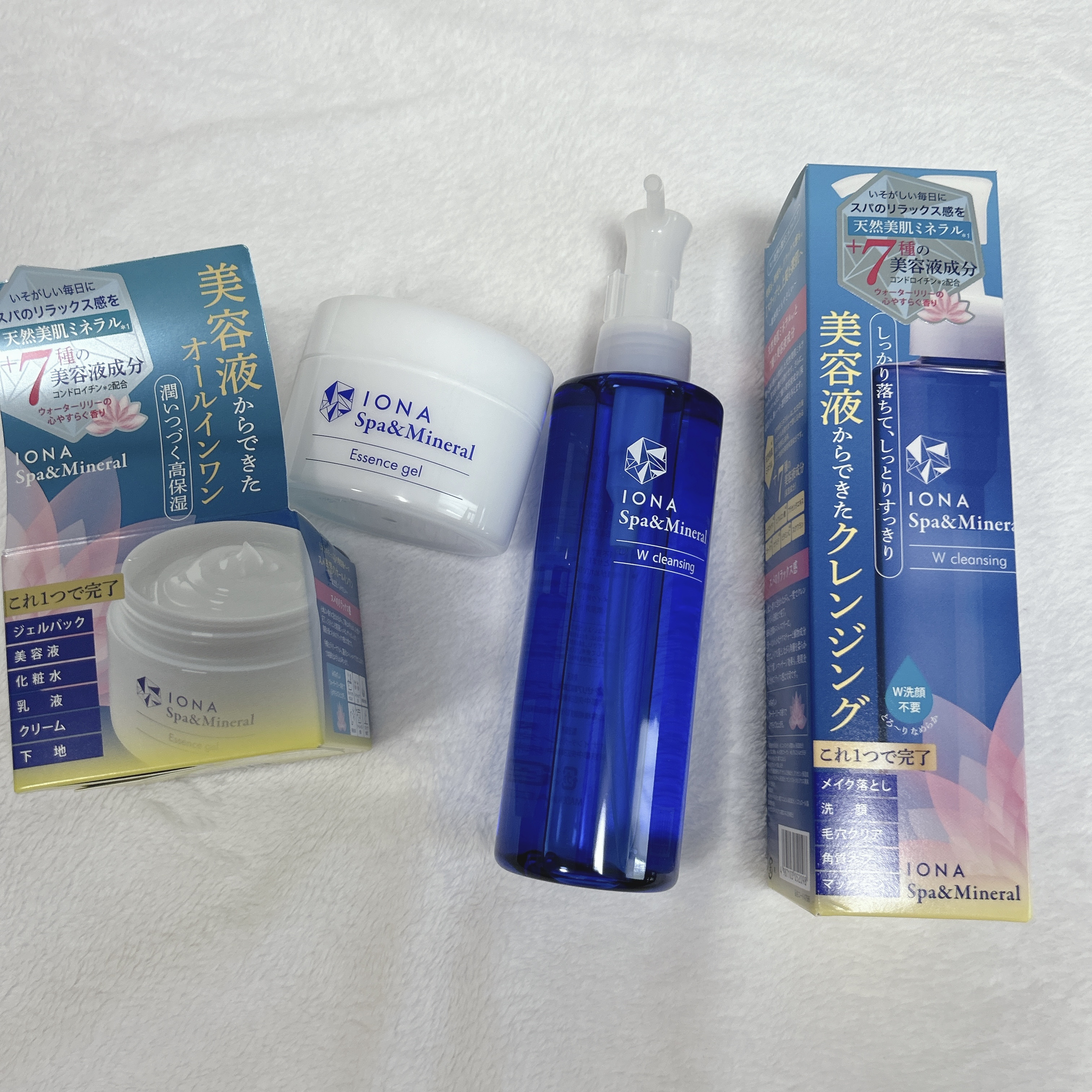 スパ＆ミネラル エッセンス ジェル/IONA/フェイスクリームを使ったクチコミ（1枚目）