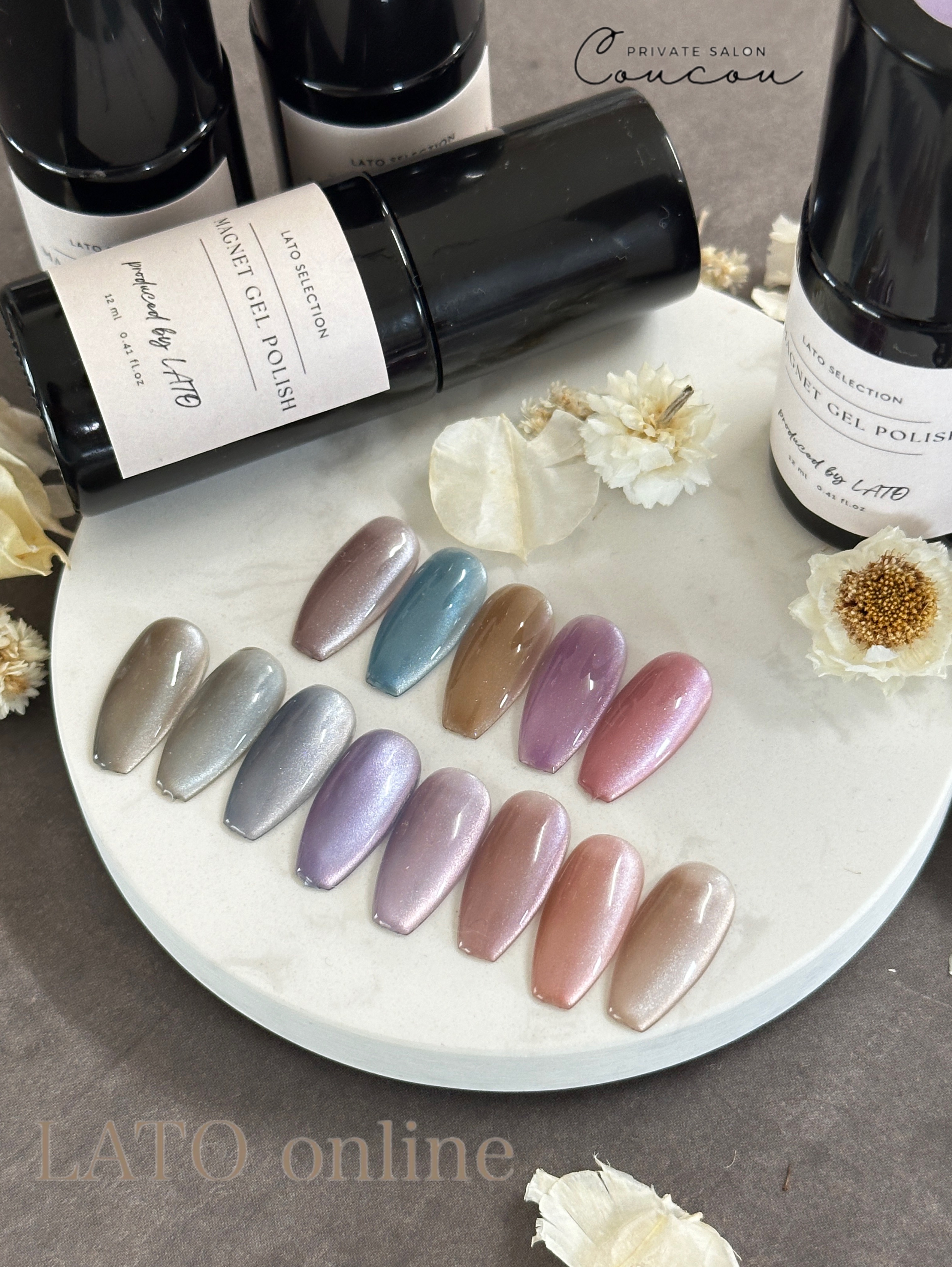 color gel polish/LATO online/ジェルネイルを使ったクチコミ（1枚目）