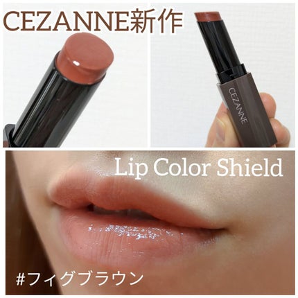 リップカラーシールド/CEZANNE/口紅を使ったクチコミ(1枚目)