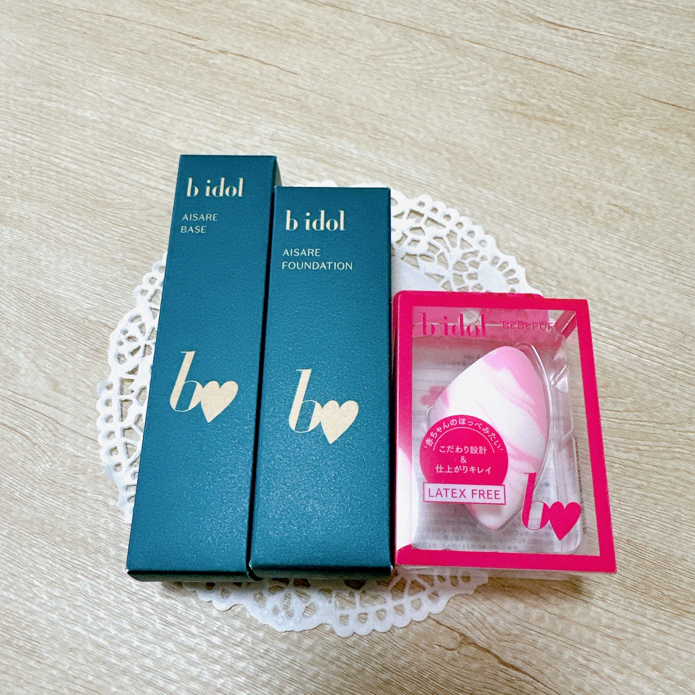 愛されファンデ/b idol/リキッドファンデーションを使ったクチコミ(2枚目)