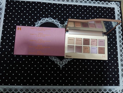 ニューデップスアイシャドウパレット/hince/アイシャドウパレットを使ったクチコミ(1枚目)