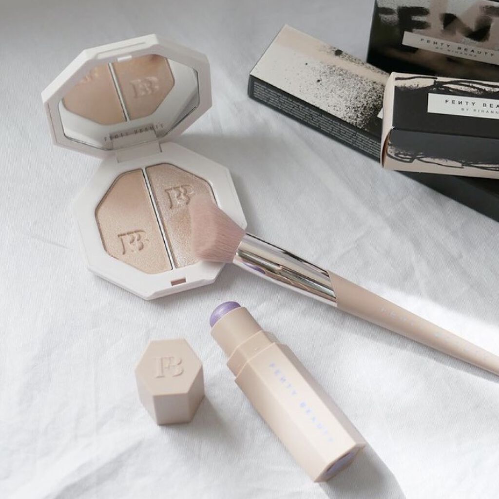KILLAWATT FREESTYLE HIGHLIGHTER DUO/FENTY BEAUTY BY RIHANNA/パウダーハイライトを使ったクチコミ（1枚目）