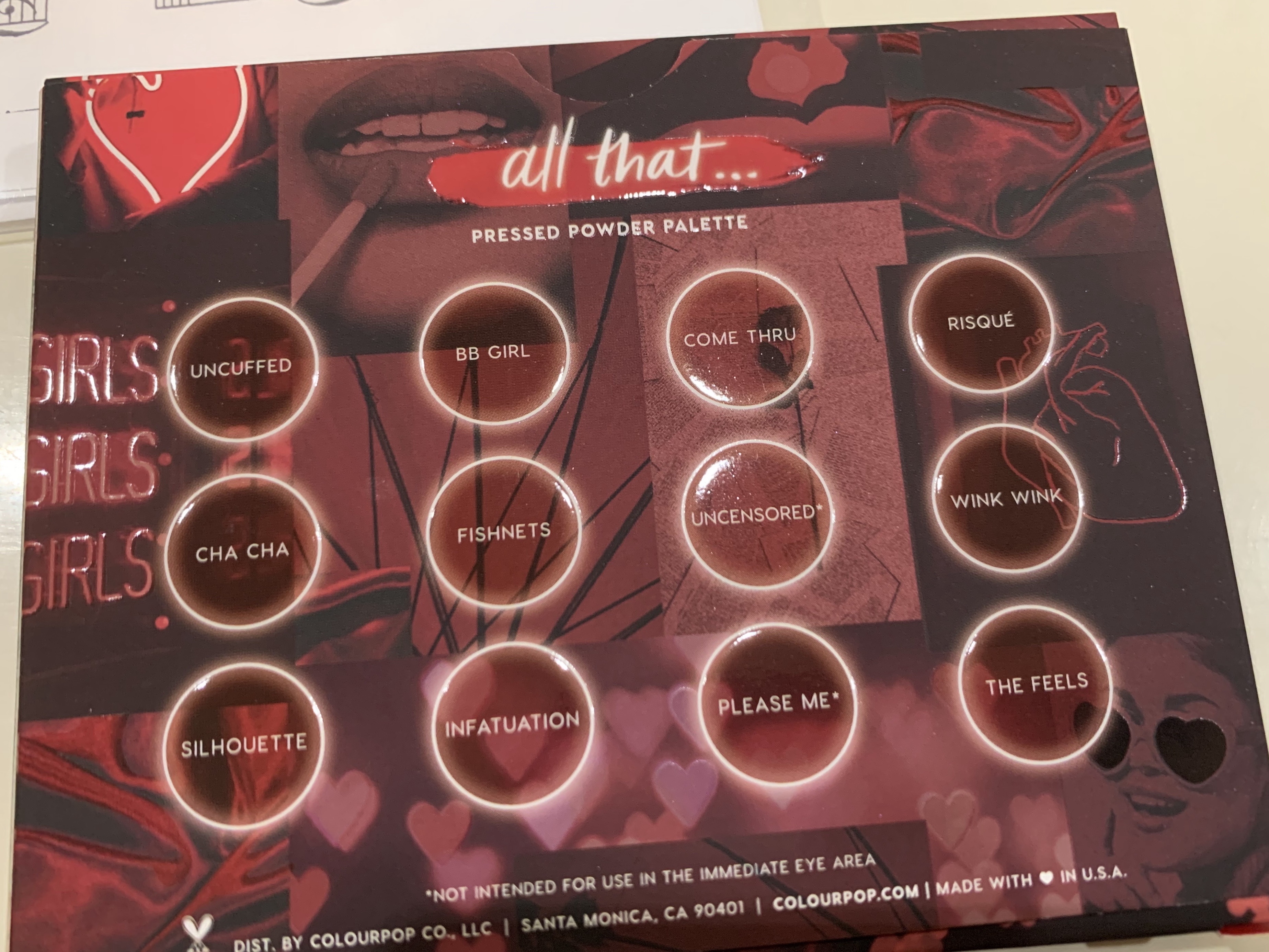 all that.../ColourPop/アイシャドウパレットを使ったクチコミ（3枚目）