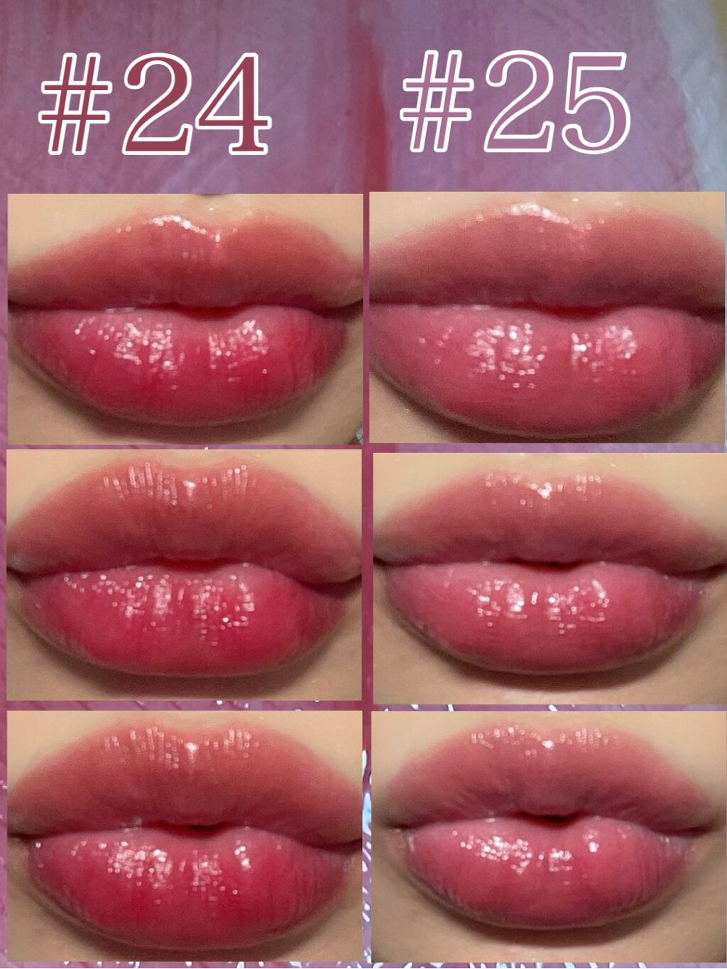 ジューシーラスティングティント/rom&nd/リップティントを使ったクチコミ（2枚目）