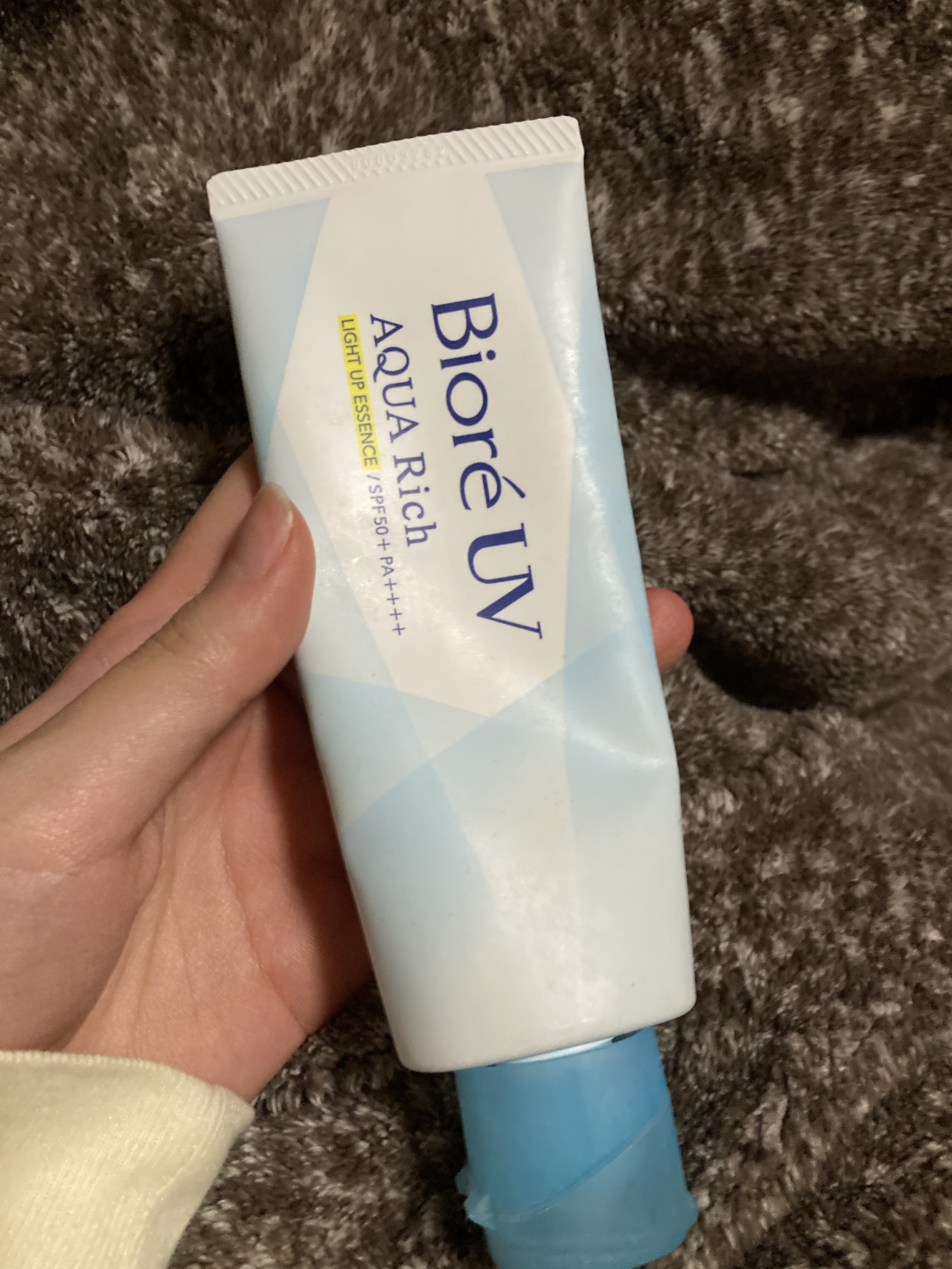 ビオレUV アクアリッチ ライトアップエッセンス/ビオレ/日焼け止めクリームを使ったクチコミ（1枚目）