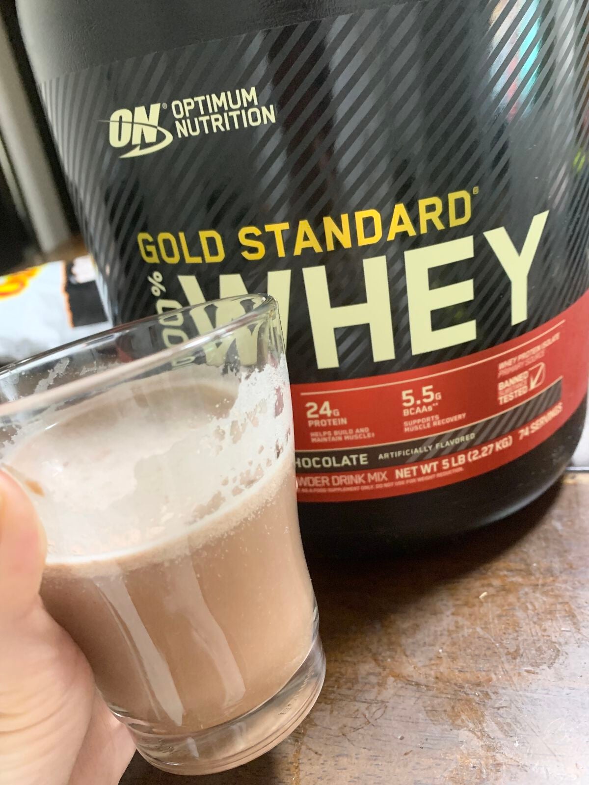 ゴールドスタンダード ホエイプロテイン/ゴールドスタンダード/ホエイプロテインを使ったクチコミ(3枚目)