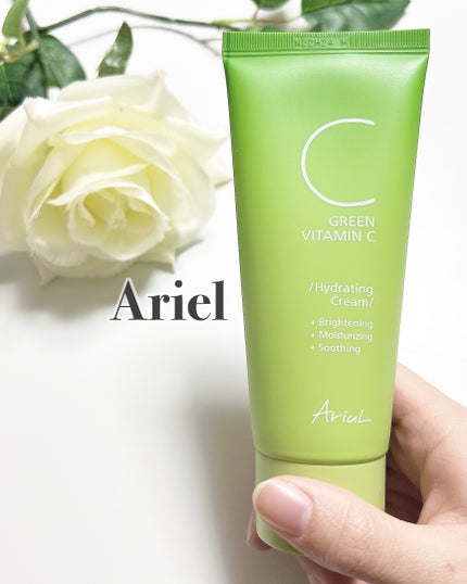 アリウル グリーンビタミンC ハイドレーティングクリーム/Ariul/フェイスクリームを使ったクチコミ(1枚目)
