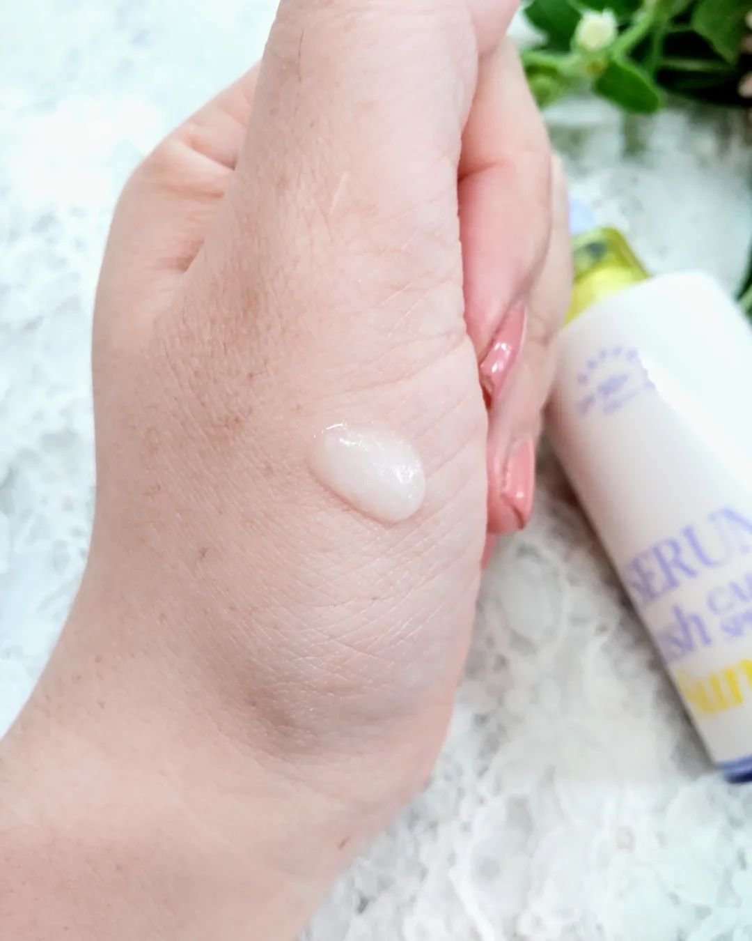 エスポア ウォータースプラッシュサンセラム/espoir/日焼け止めクリームを使ったクチコミ（3枚目）