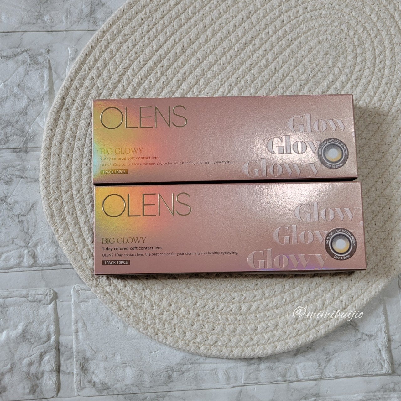 Big Glowy 1day/OLENS/ワンデー(1DAY)カラコンを使ったクチコミ(2枚目)