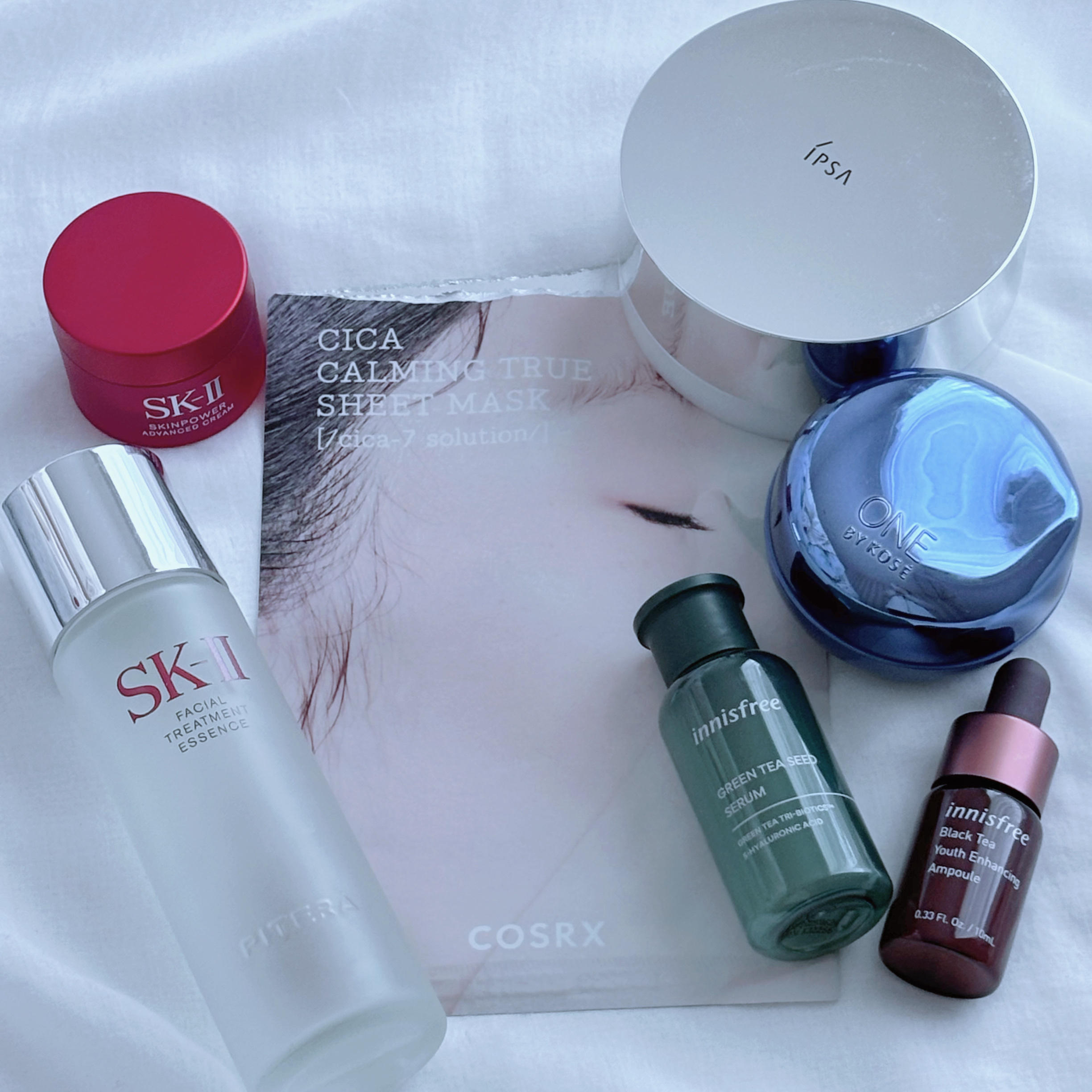 グリーンティーシード ヒアルロン セラム　/innisfree/美容液を使ったクチコミ（3枚目）