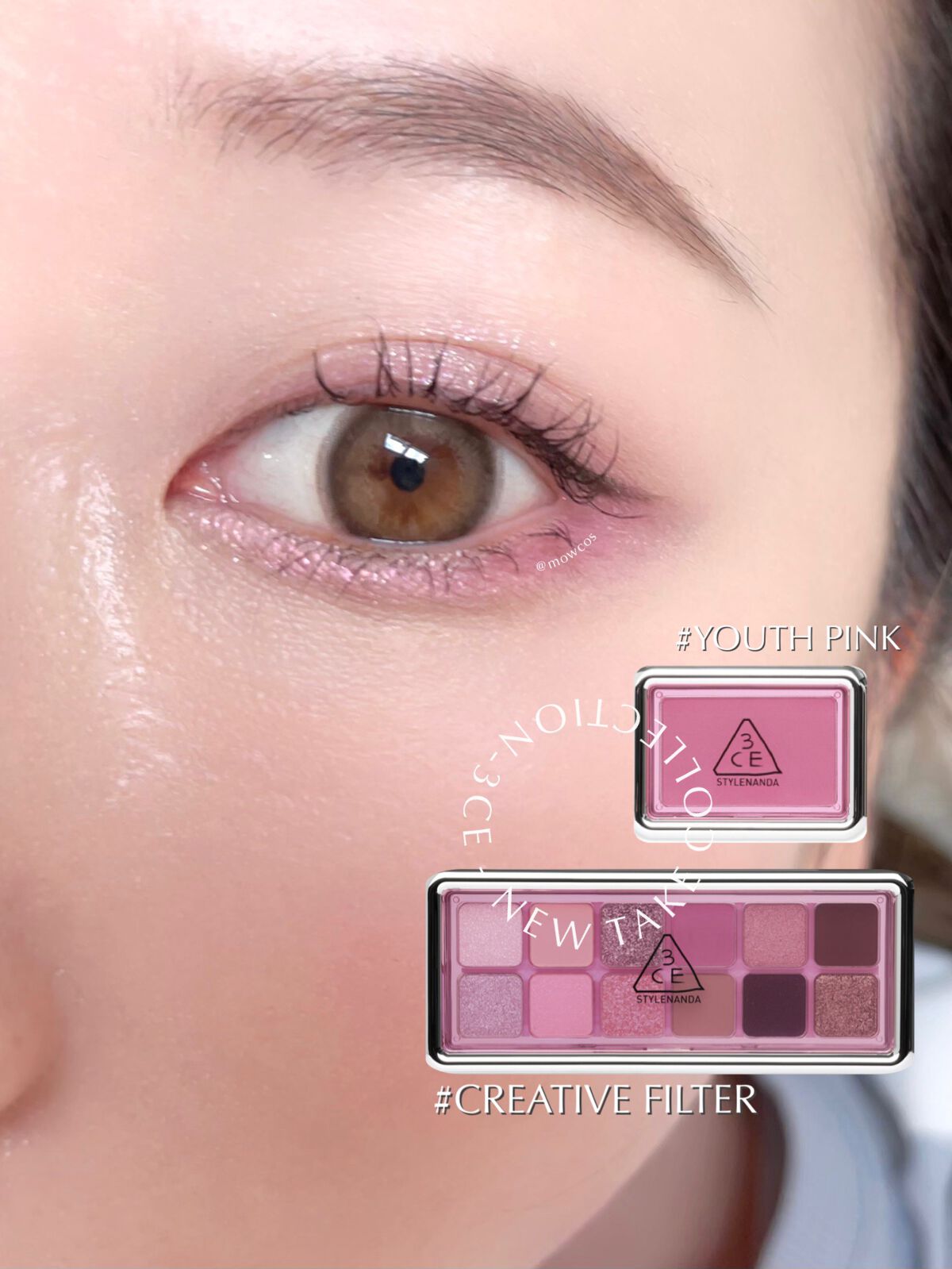 3CE ニューテイク アイシャドウパレット/3CE/アイシャドウパレットを使ったクチコミ（1枚目）