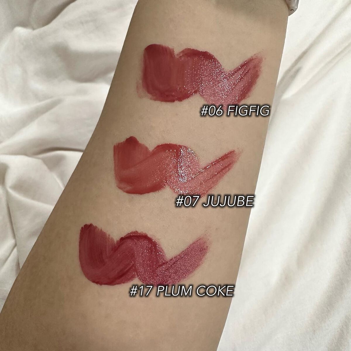 ジューシーラスティングティント/rom&nd/リップティントを使ったクチコミ(2枚目)