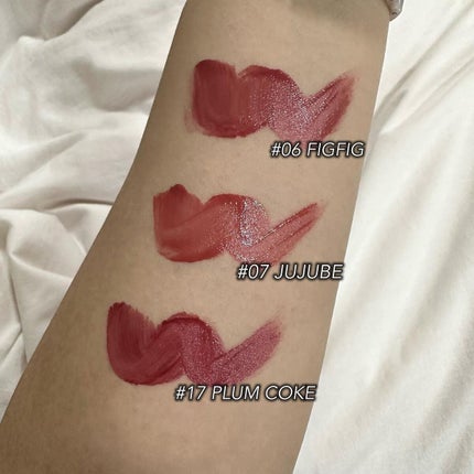 ジューシーラスティングティント/rom&nd/リップティントを使ったクチコミ(2枚目)