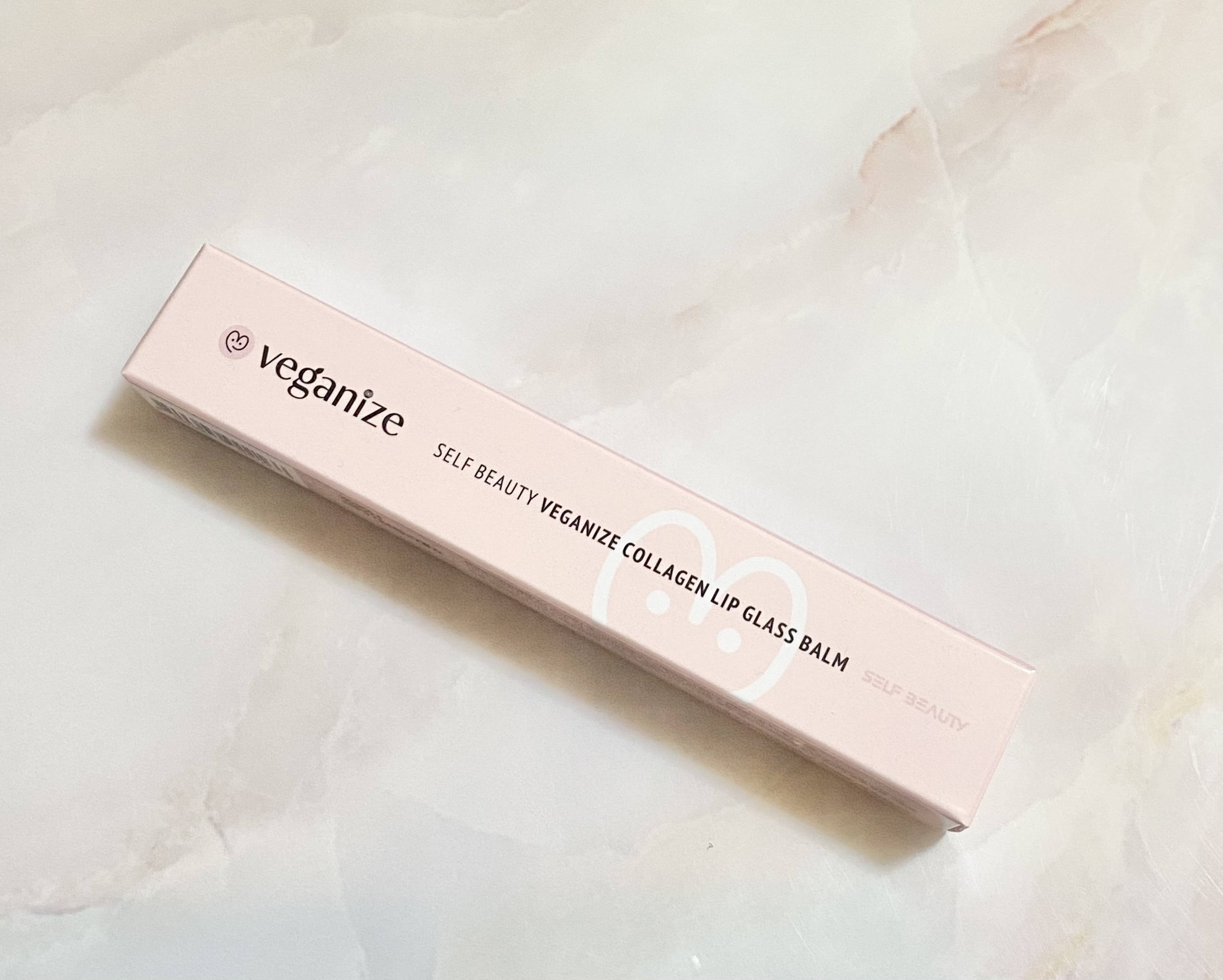 ヴィーガナイズコラーゲンリップガラスバーム 12番 ピンクメロングロウ/Veganize/リップグロスを使ったクチコミ（1枚目）