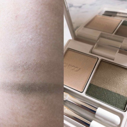 フローレスグロウ リッドテクスチャー アイシャドウ/CHICCA/アイシャドウパレットを使ったクチコミ(2枚目)