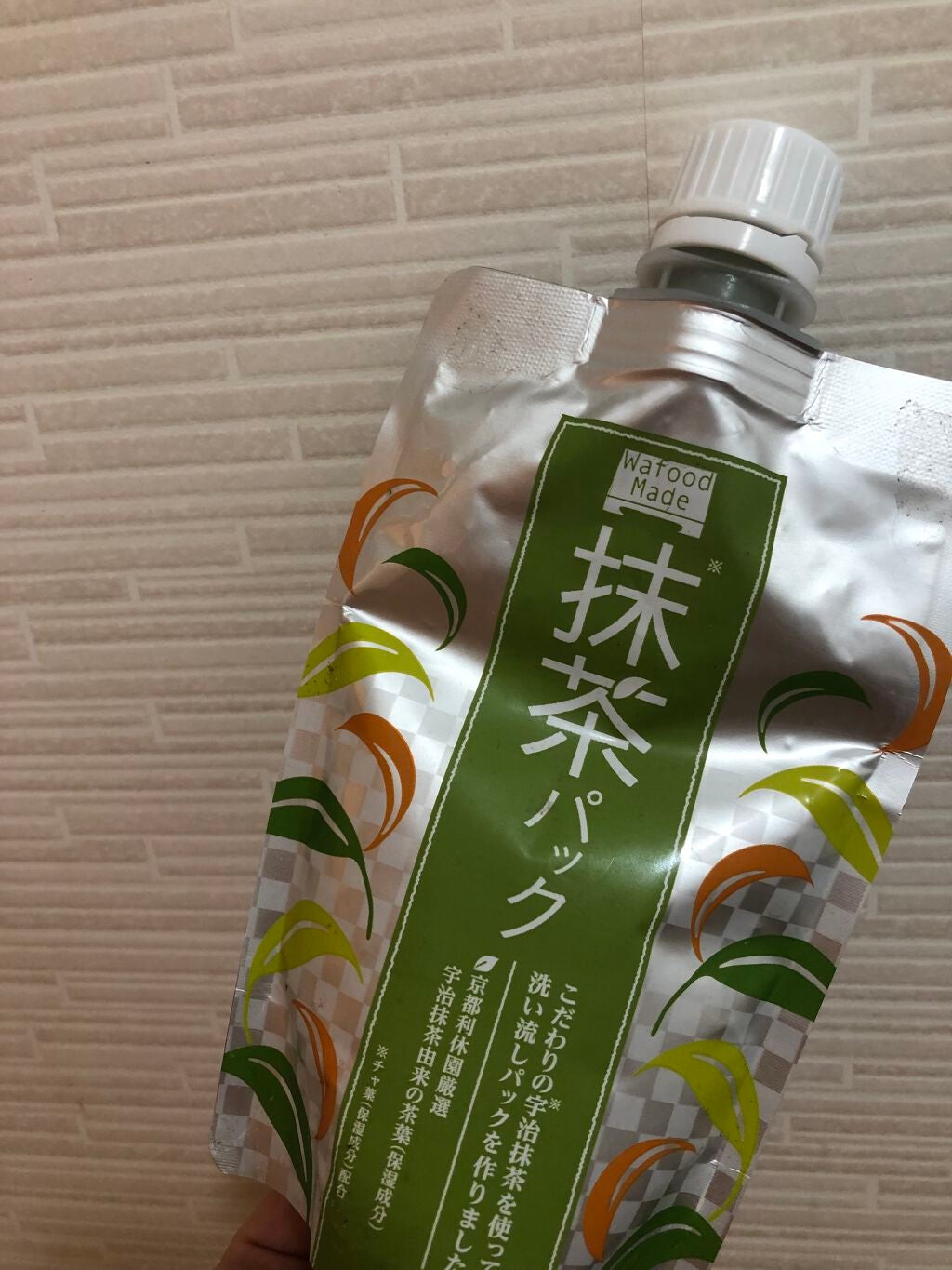 ワフードメイド 宇治抹茶パック/pdc/洗い流すパック・マスクを使ったクチコミ(1枚目)