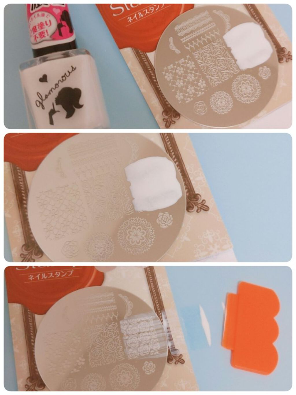 クレヨン ネイルスタンプ スタンパーセット ポイントタイプ/キャンドゥ/ネイル用品を使ったクチコミ（3枚目）