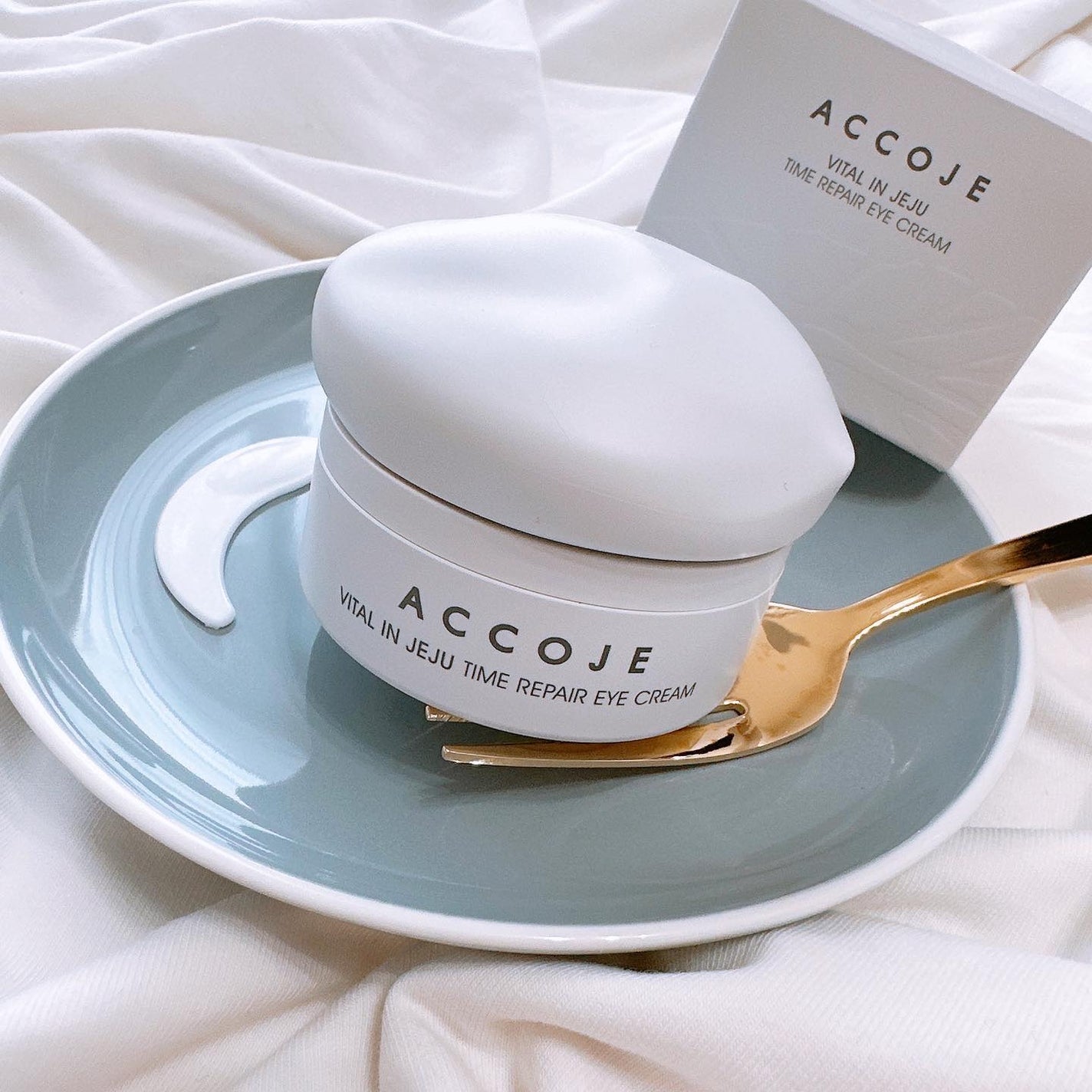 バイタル イン ジェジュ タイム リペア アイクリーム/ACCOJE/アイケア・アイクリームを使ったクチコミ(1枚目)