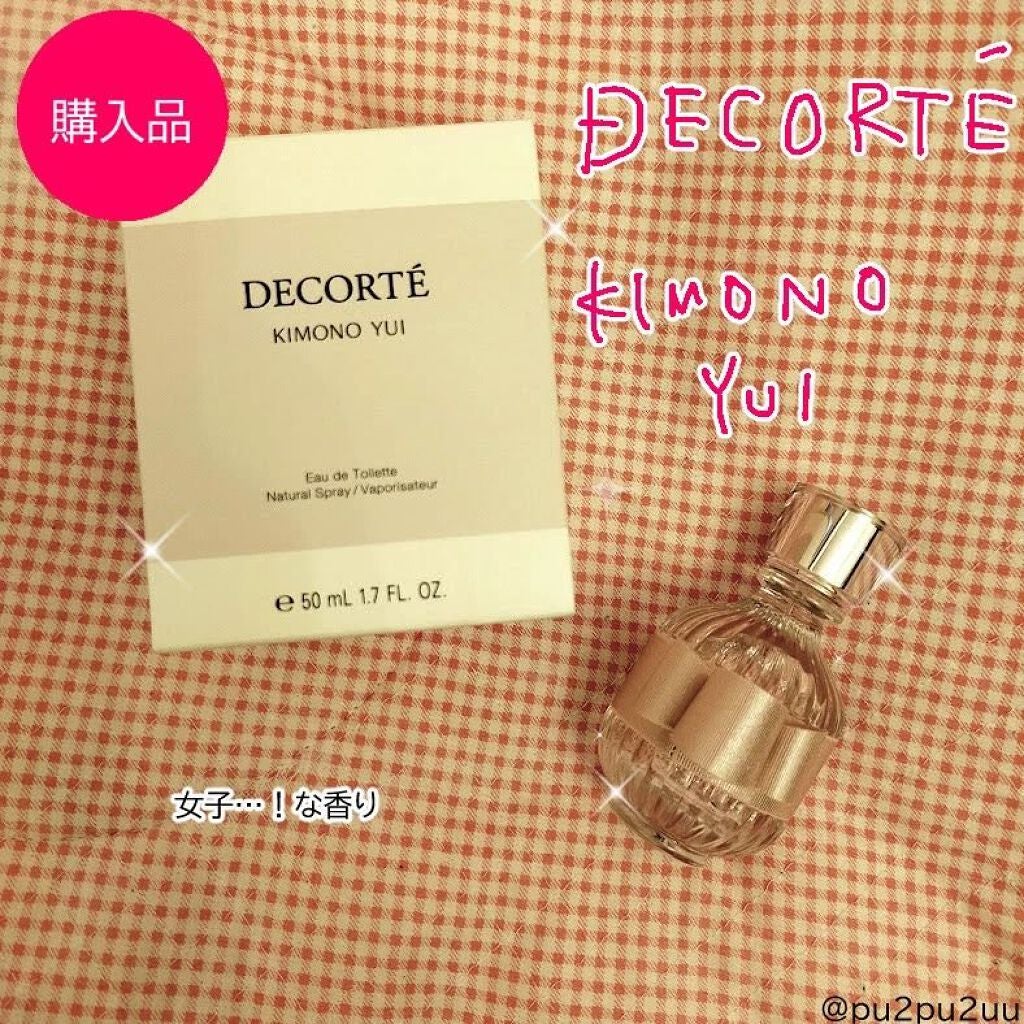 キモノ ユイ オードトワレ/DECORTÉ/香水(レディース)を使ったクチコミ(1枚目)