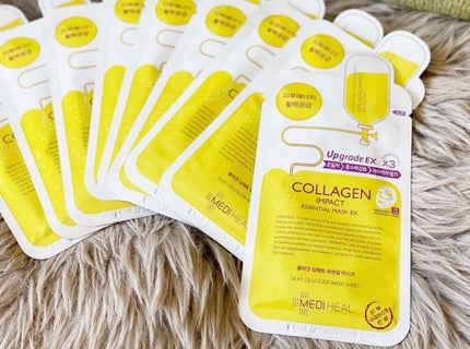 コラーゲン インパクト エッセンシャルマスクEX/MEDIHEAL/シートマスク・パックを使ったクチコミ(1枚目)