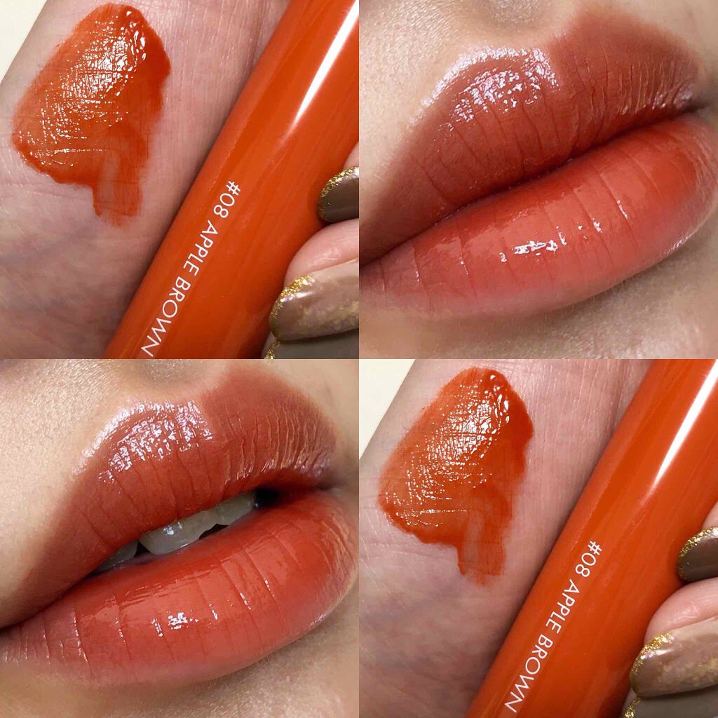 ジューシーラスティングティント/rom&nd/リップティントを使ったクチコミ(1枚目)