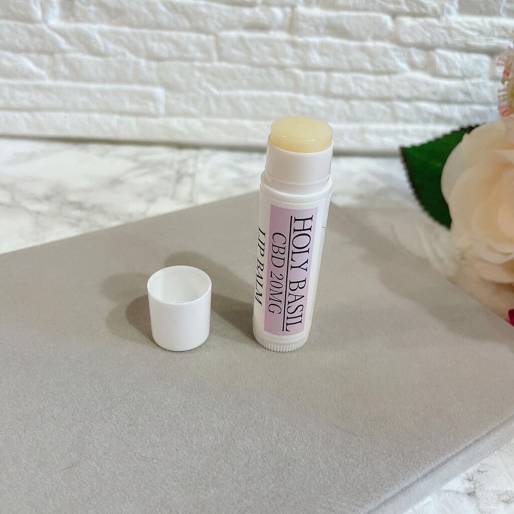 トゥルシー(ホーリバジル)×CBD20MG   リップクリーム/トゥルシーの森/リップクリームを使ったクチコミ（1枚目）