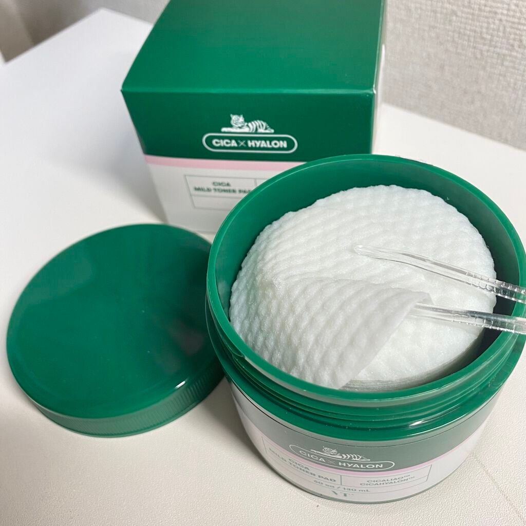 CICA マイルドトナーパッド/VT/トナーパッドを使ったクチコミ(2枚目)