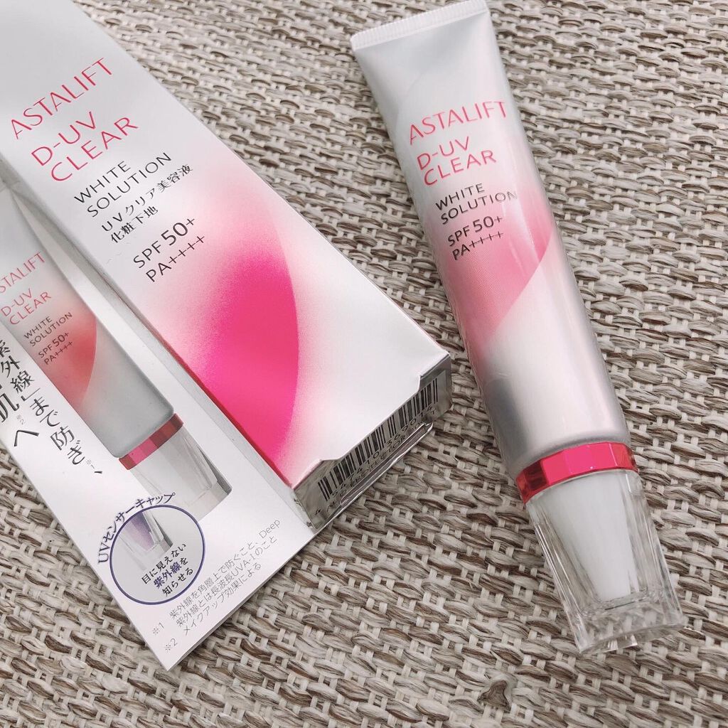 D-UVクリア ホワイトソリューション/アスタリフト/日焼け止めクリームを使ったクチコミ(2枚目)