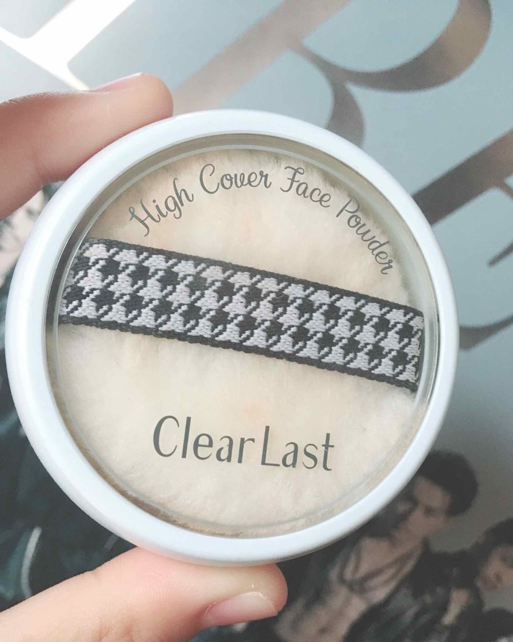 フェイスパウダー ハイカバー <キラ肌オークル>/クリアラスト/プレストパウダーを使ったクチコミ(1枚目)