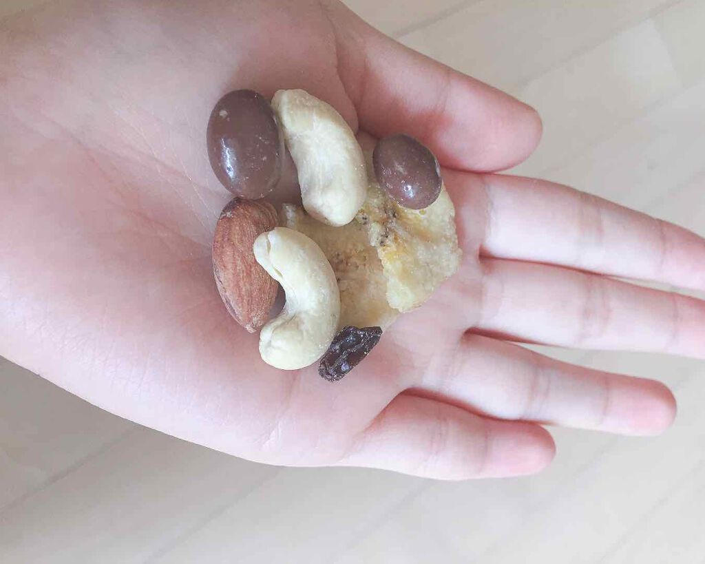 レーズンチョコ入りドライフルーツ&ナッツ/無印良品/食品を使ったクチコミ(3枚目)