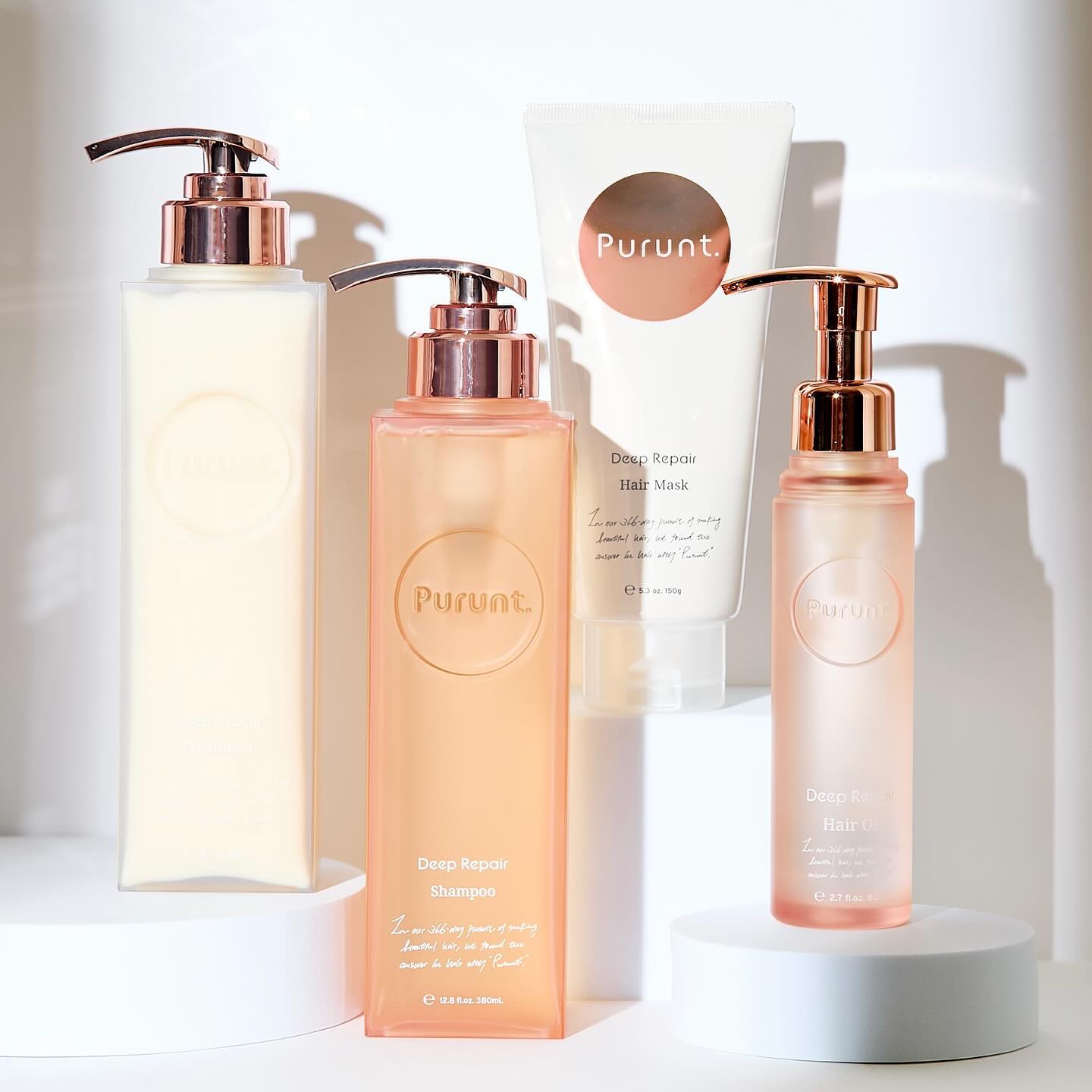 プルント ディープリペア美容液シャンプー／トリートメント/Purunt./市販シャンプーを使ったクチコミ（1枚目）