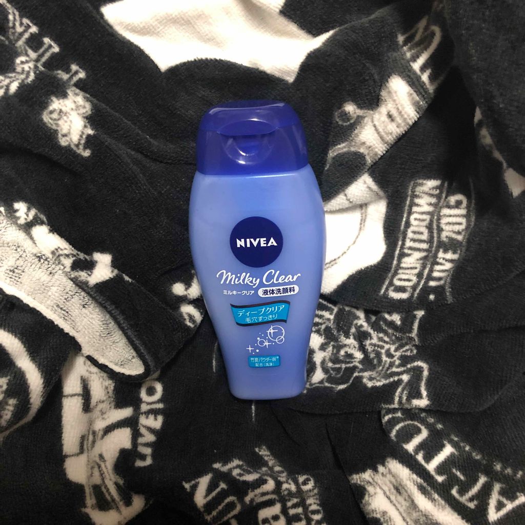 ニベア ミルキークリア洗顔料 スムースクリア/ニベア/洗顔フォームを使ったクチコミ(1枚目)