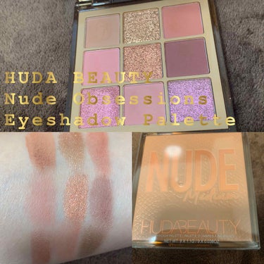 NUDE obsessions /Huda Beauty/アイシャドウパレットを使ったクチコミ（1枚目）