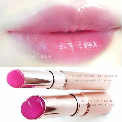 オペラ シアーリップカラー RN/OPERA/リップグロスを使ったクチコミ(1枚目)