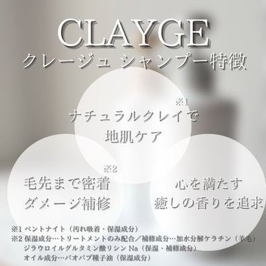 シャンプー／トリートメント SN　さらさら/CLAYGE/シャンプー・コンディショナーを使ったクチコミ（4枚目）