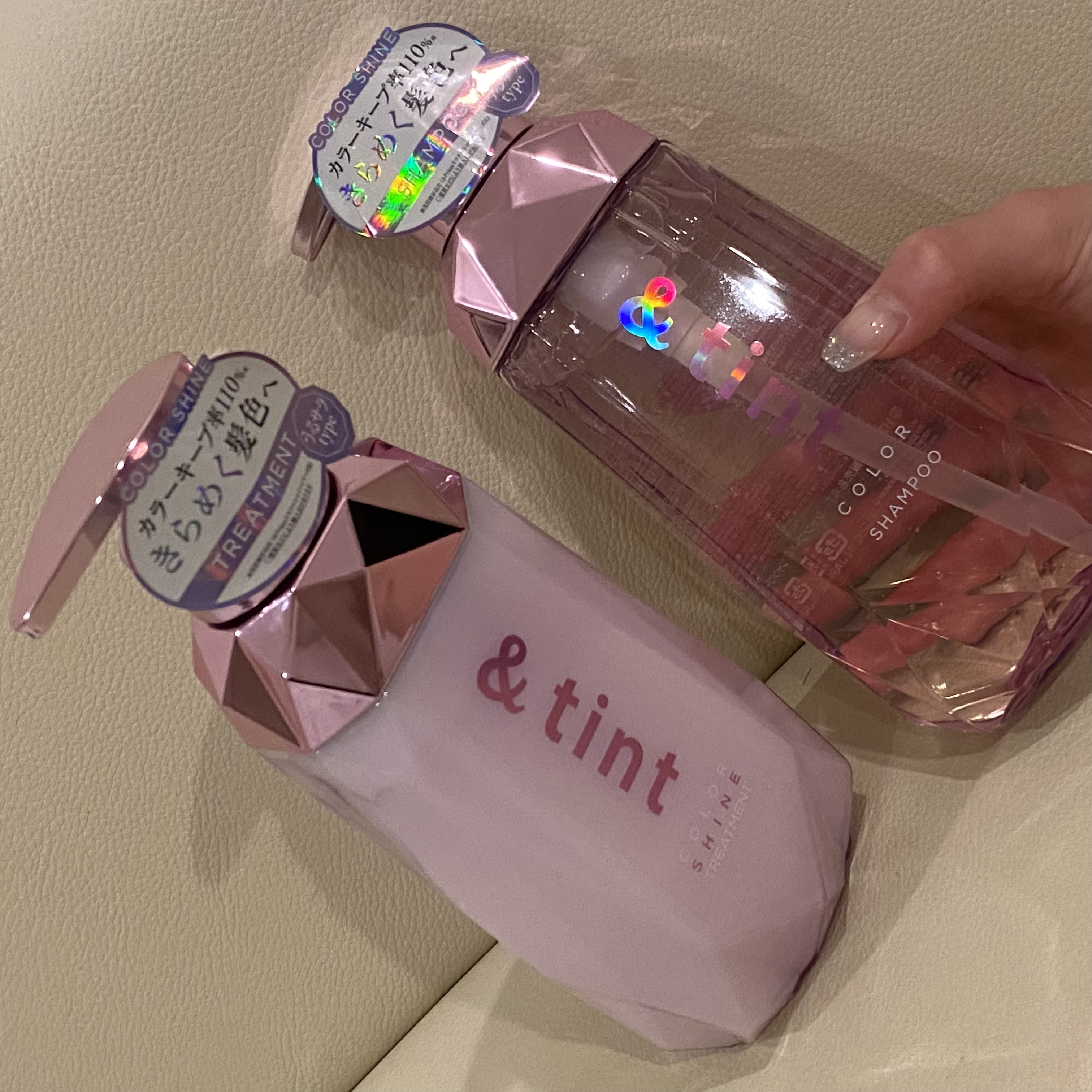 アンドティント カラーシャイン シャンプー/ヘアトリートメント/&tint/市販シャンプーを使ったクチコミ（2枚目）